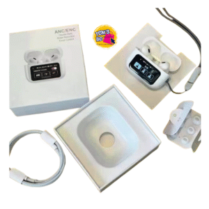 A9 Pro Air Pods with Touch Display & ANC