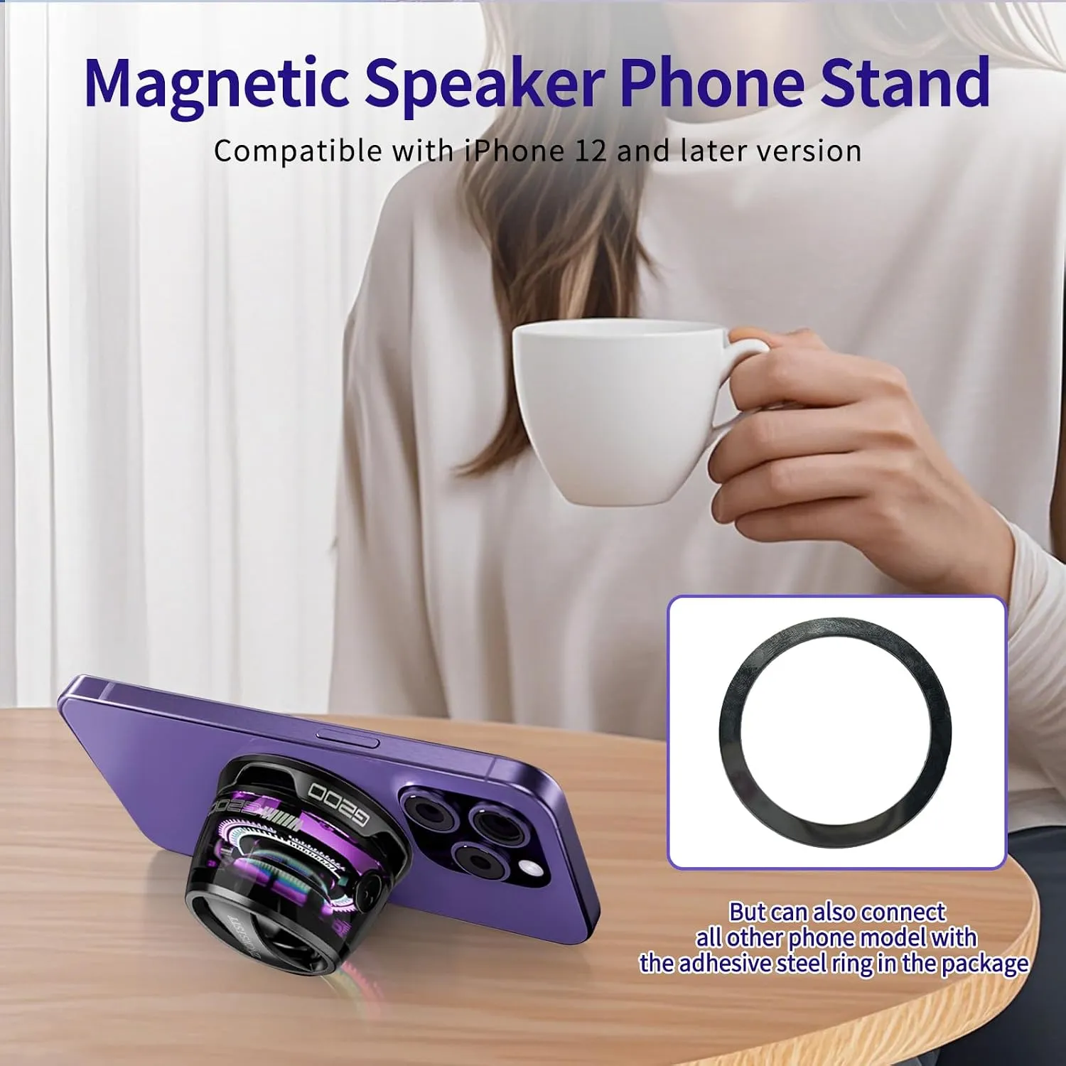 G200 Magnetic RGB Wireless Speaker (3) G200 Magnetic RGB Wireless Speaker